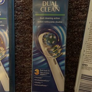 New Oral B brush head replacements